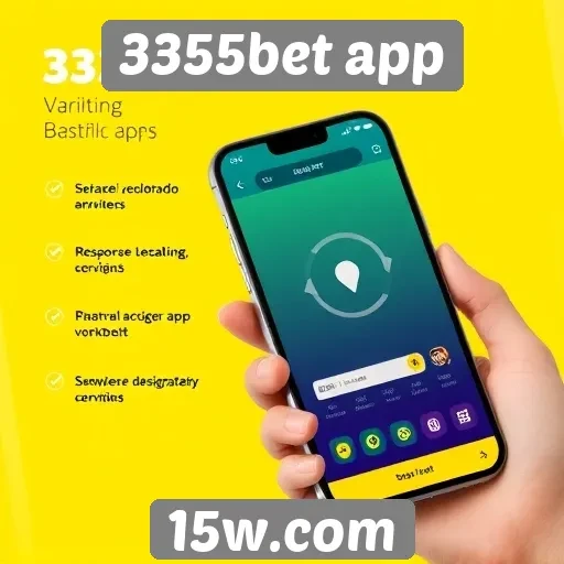 Vantagens de usar o 3355bet app para apostas
