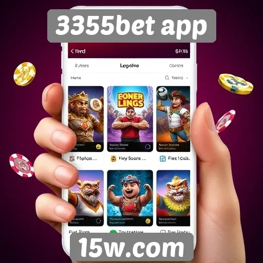 3355bet app oferece variedade de jogos online