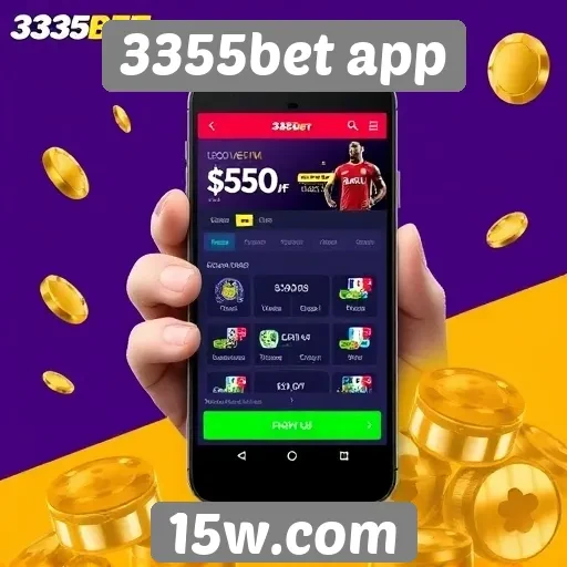 Promoções e bônus disponíveis no 3355bet app